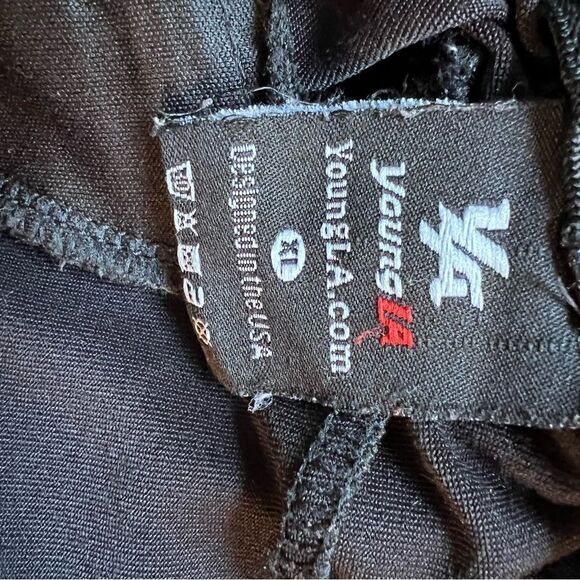 YOUNGLA SHORTS BLACK Size XL - Picture 3 of 6